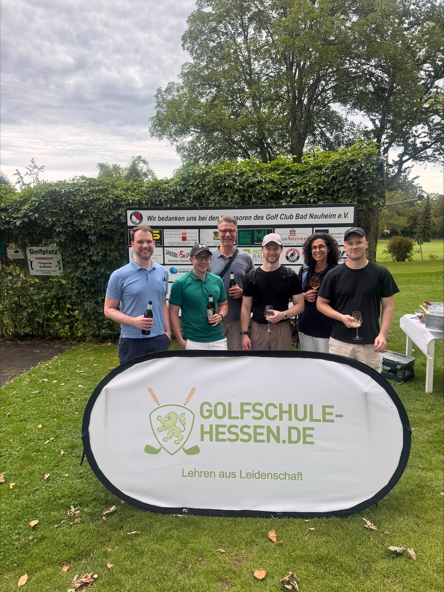 Team Golfschule Hessen mit Golfclub